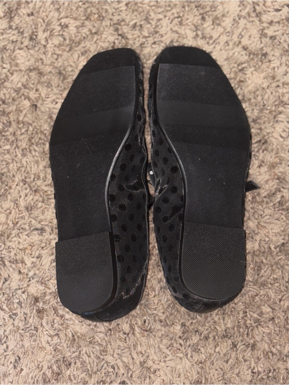 Torrid size 8.5 WW mesh strap flat black NWT - Picture 6 of 10